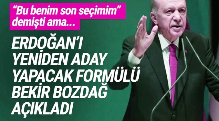 Erdoğan Son Seçimim Dedi  Ama