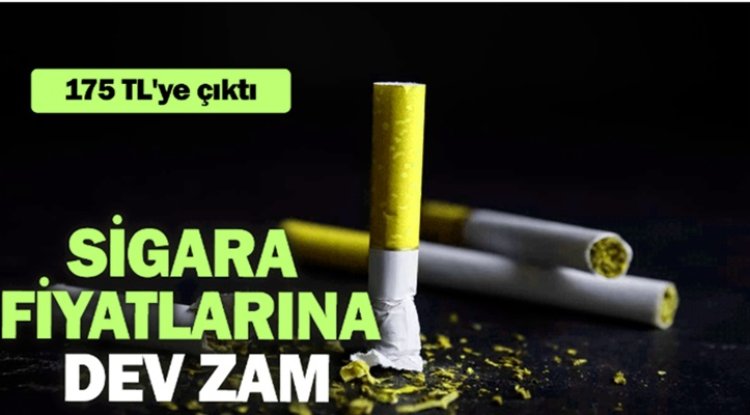 Sigara Fiyatlarına Dev Zam Geldi