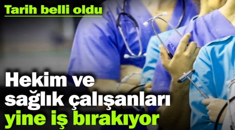 Hastanede Çalışan Hekimler İş Bırakıyor