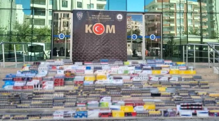 Urfa'da Sigara Kaçakçılarına Operasyon