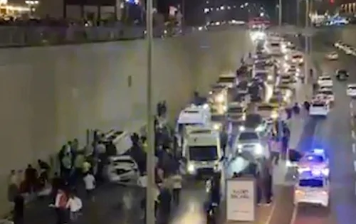 Urfa'da Zincirleme Trafik Kazası