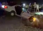 Yola Çıkan Köpek Otomobili Köprüde Asılı Bıraktı