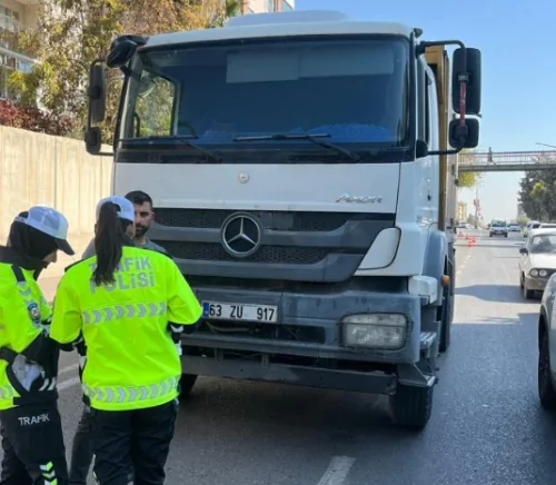 Şanlıurfa Trafiğinde Ağır Vasıta Çilesi Bitmiyor