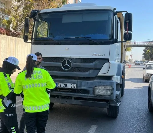 Şanlıurfa Trafiğinde Ağır Vasıta Çilesi Bitmiyor